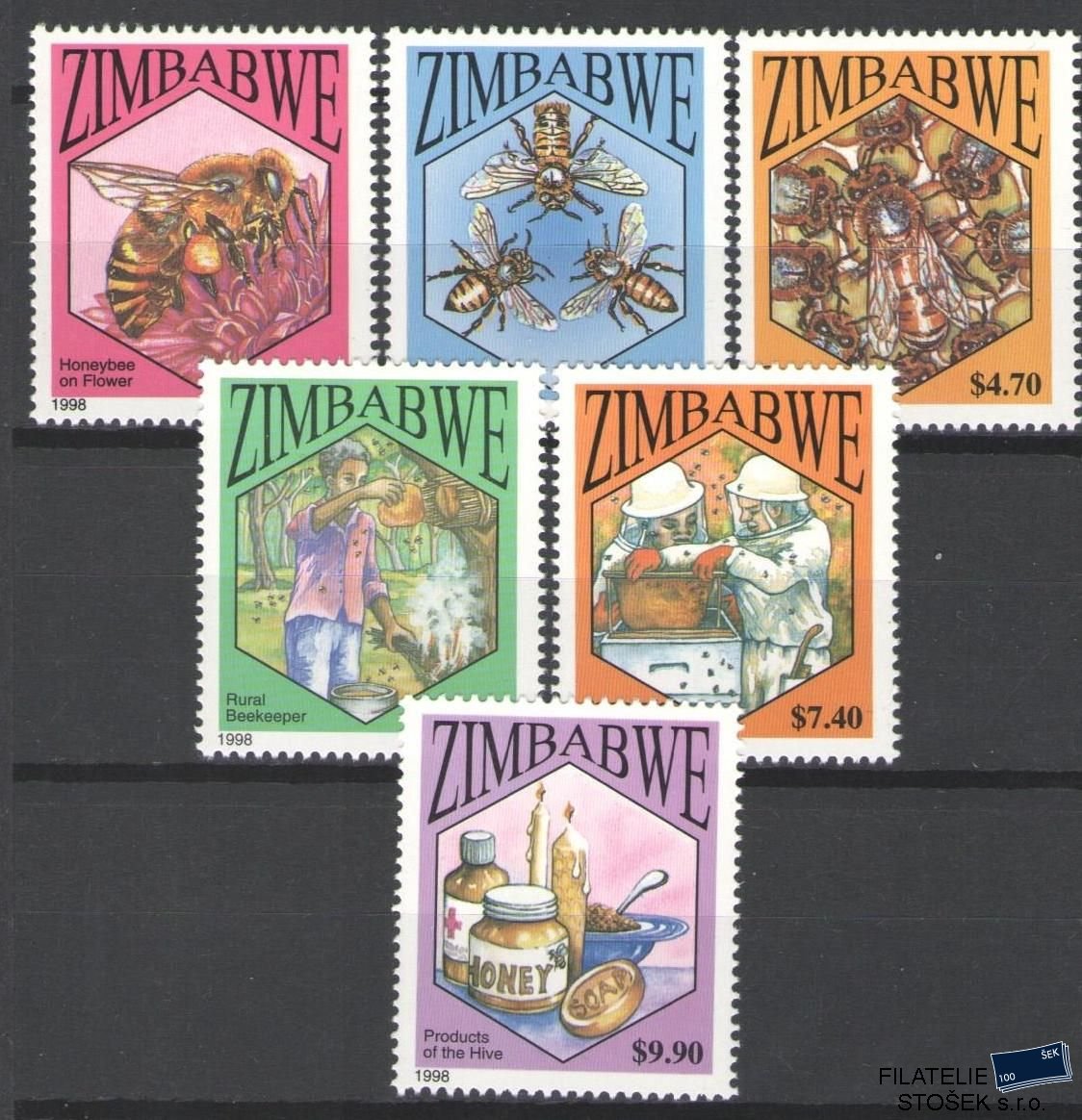 Zimbabwe známky Mi 615-20