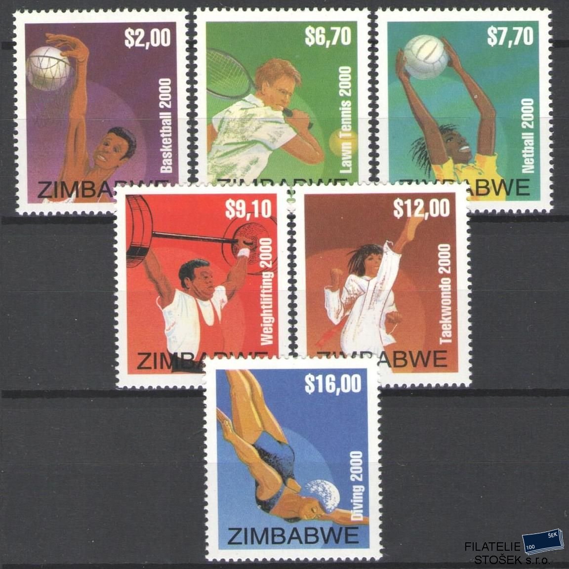 Zimbabwe známky Mi 673-78