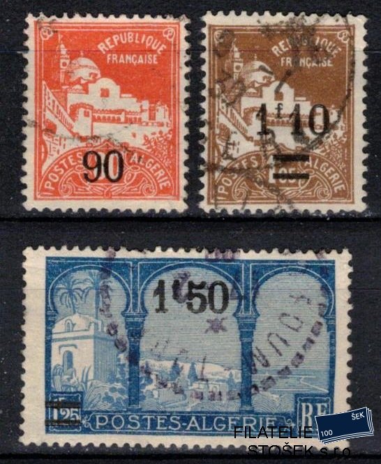 Algerie známky Yv 75-7 sestava známek