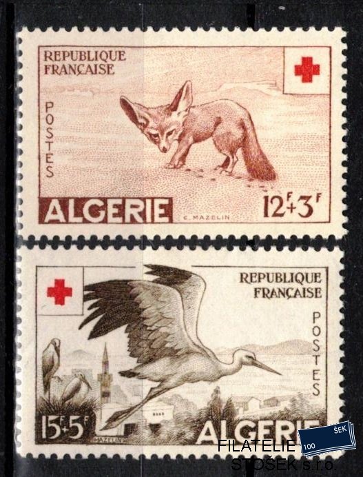 Algerie známky Yv 343-4