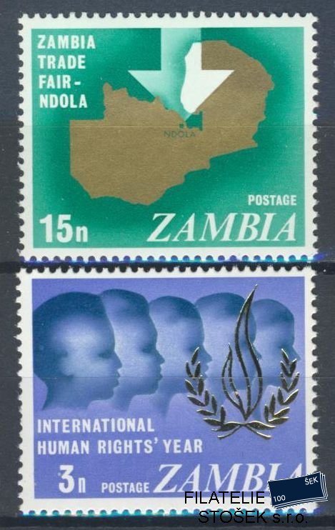 Zambia známky Mi 51-52