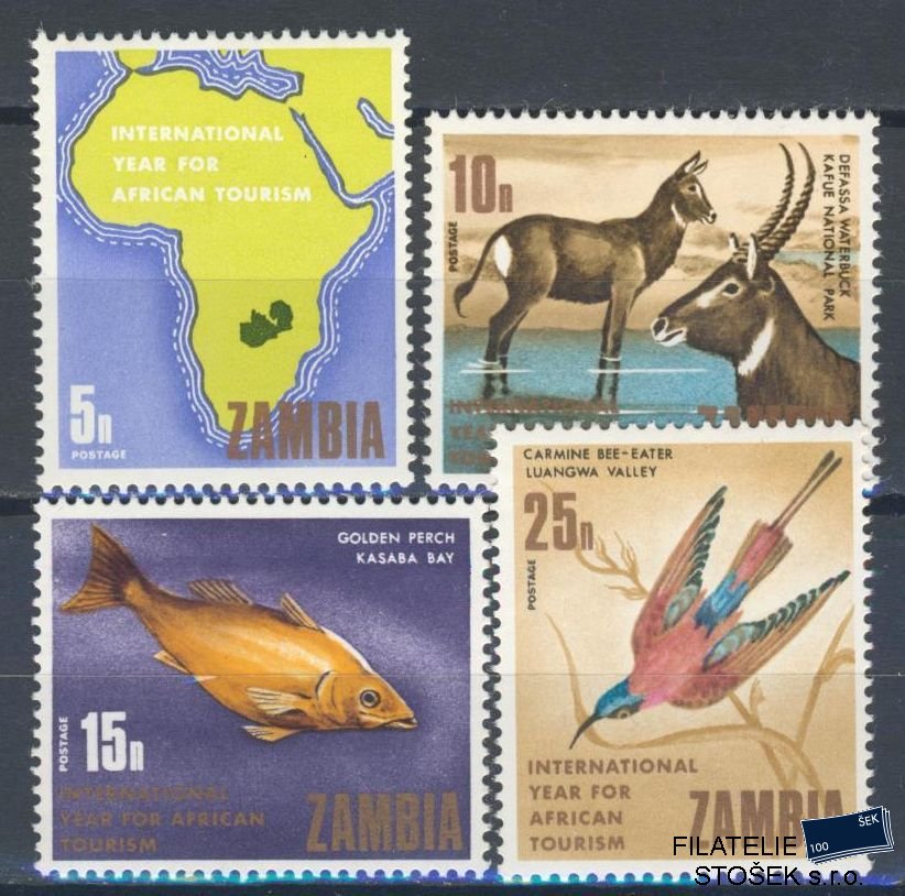 Zambia známky Mi 57-60