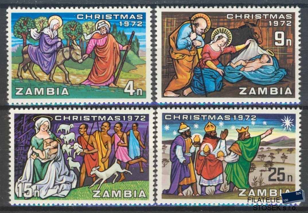 Zambia známky Mi 93-96