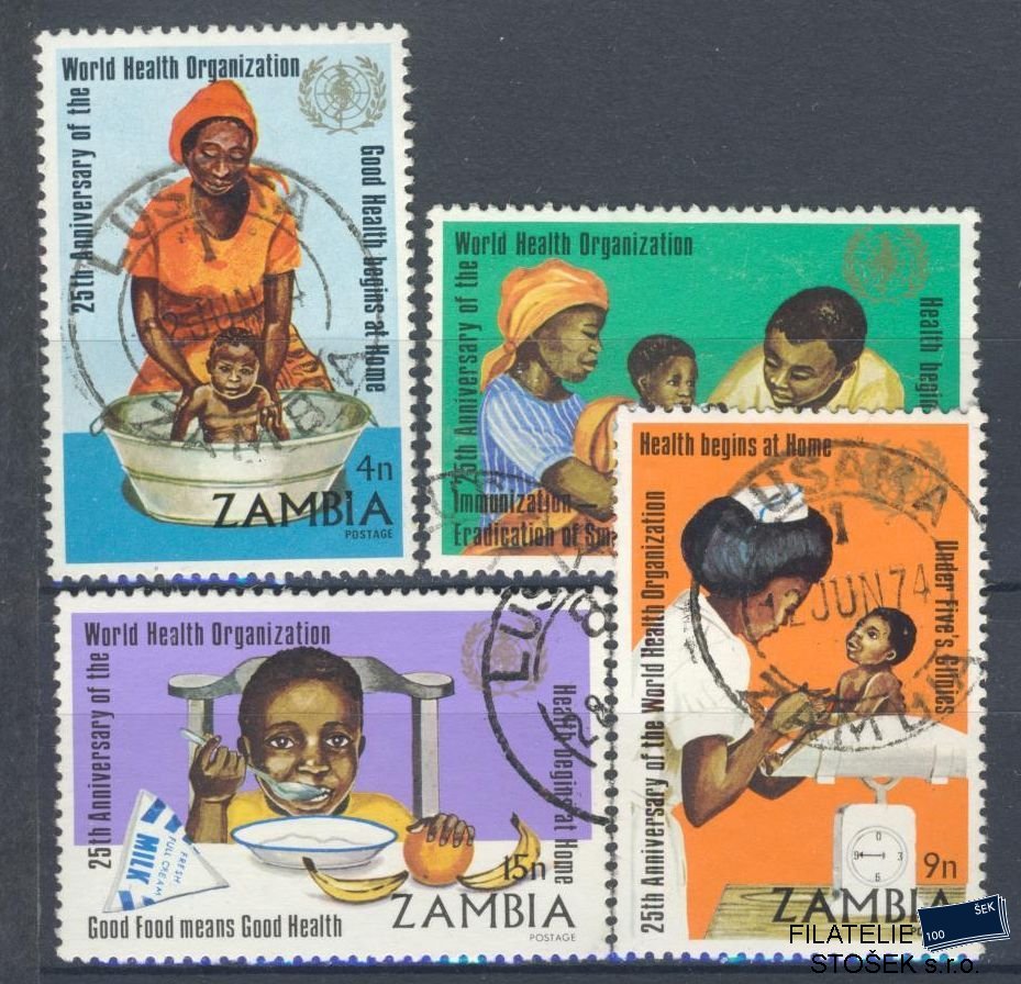 Zambia známky Mi 111-14