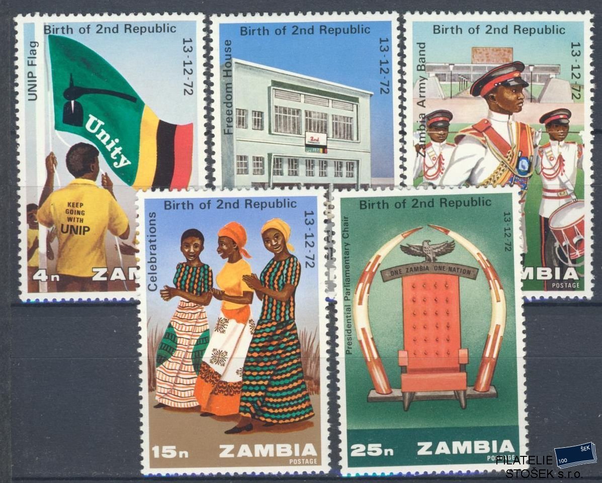 Zambia známky Mi 115-19