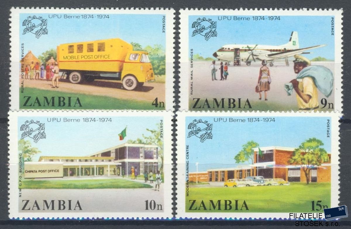 Zambia známky Mi 133-36