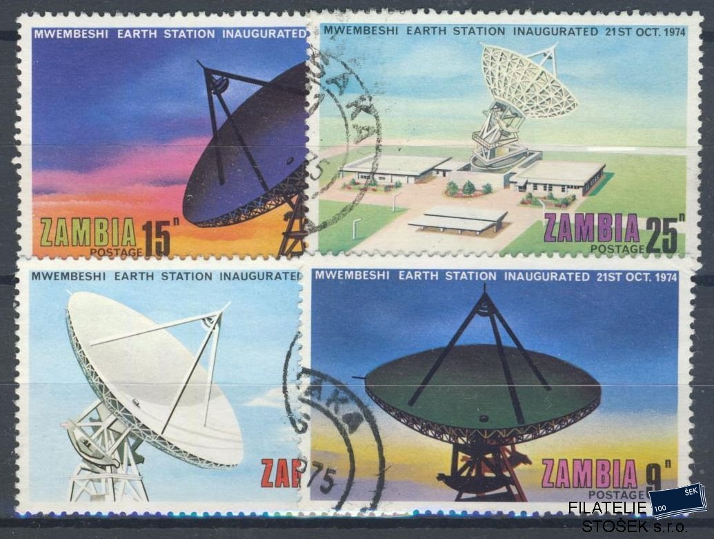 Zambia známky Mi 137-40