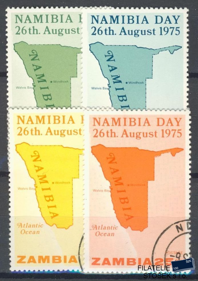 Zambia známky Mi 155-58