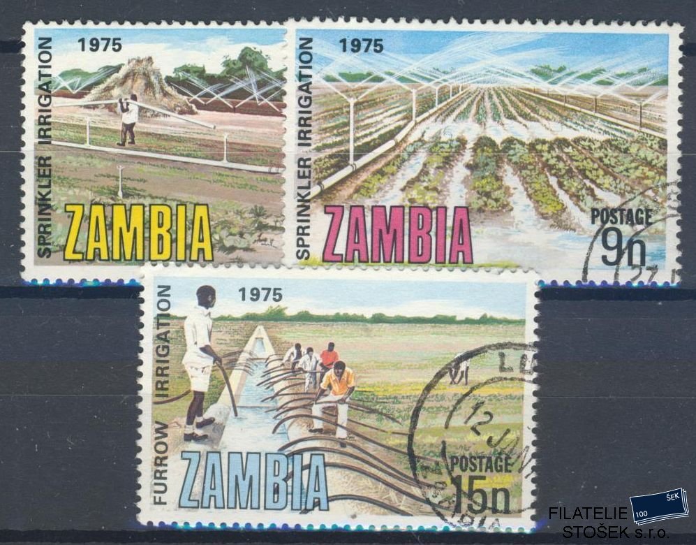 Zambia známky Mi 159-61