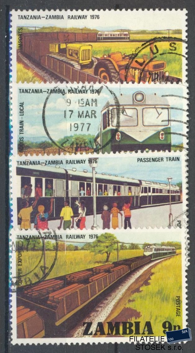 Zambia známky Mi 168-71