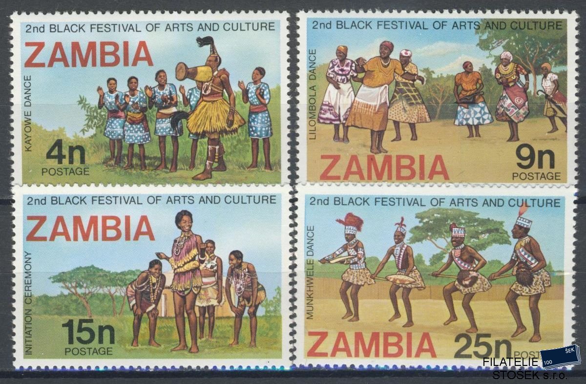 Zambia známky Mi 176-79