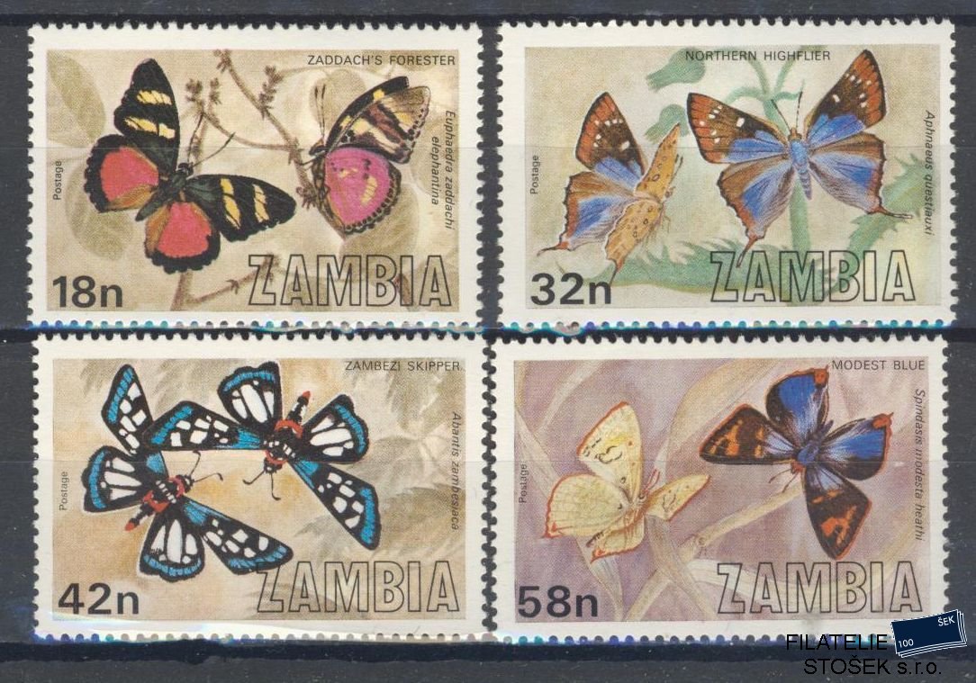 Zambia známky Mi 229-32