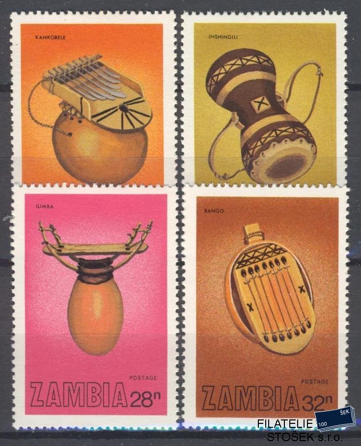 Zambia známky Mi 264-67