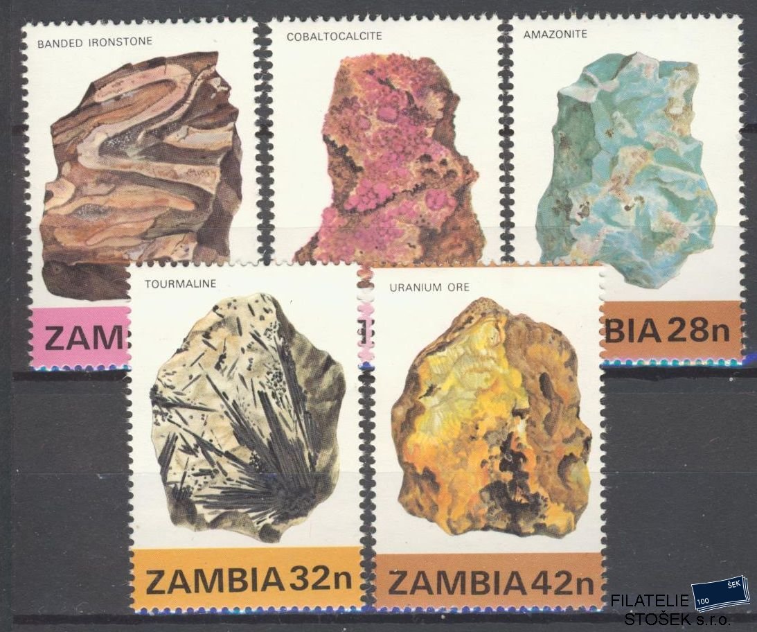 Zambia známky Mi 268-72