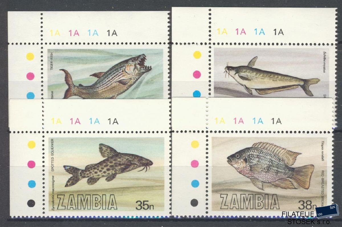 Zambia známky Mi 298-301