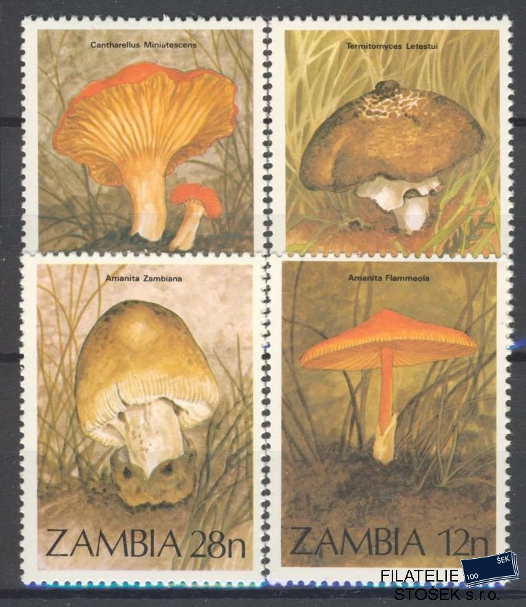 Zambia známky Mi 325-28
