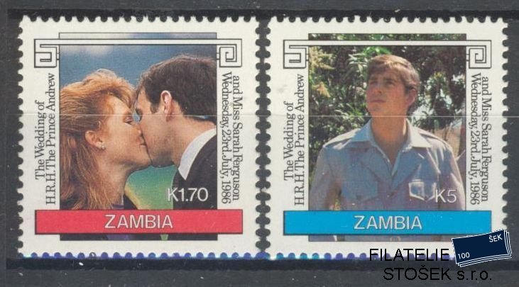 Zambia známky Mi 358-59