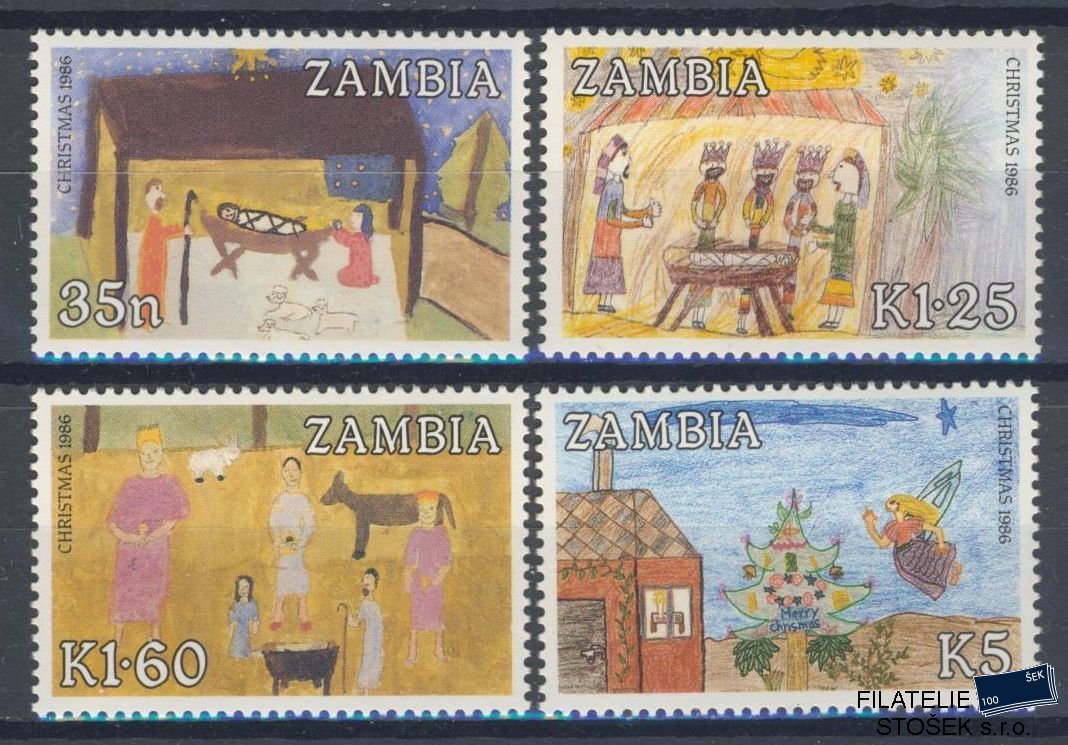Zambia známky Mi 369-72