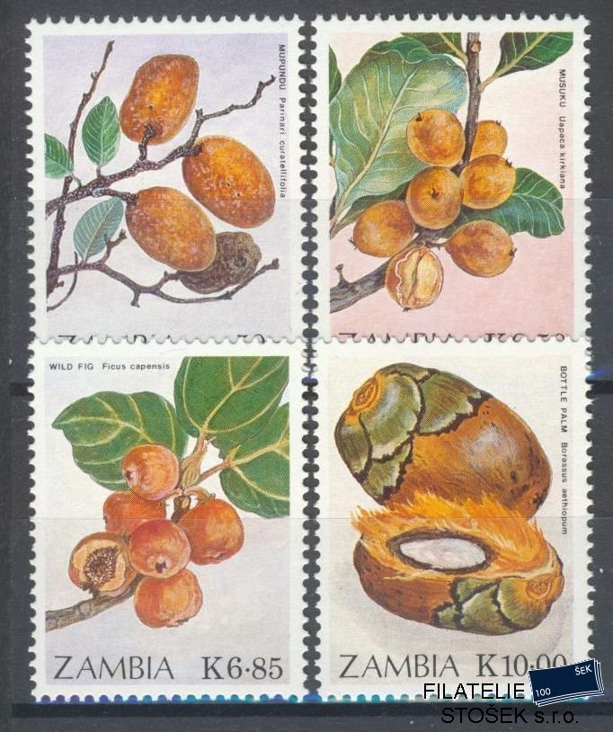 Zambia známky Mi 499-502