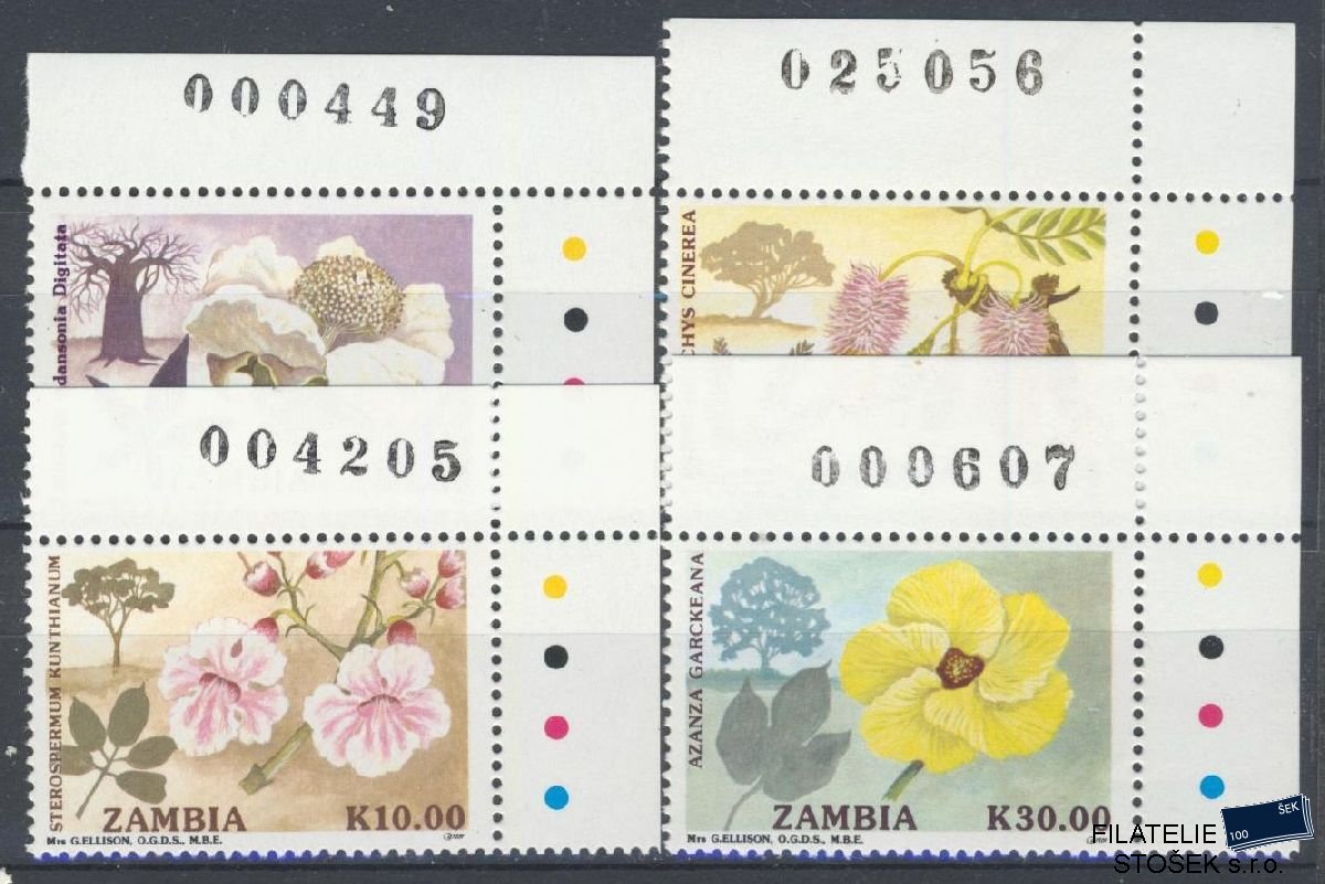 Zambia známky Mi 586-87