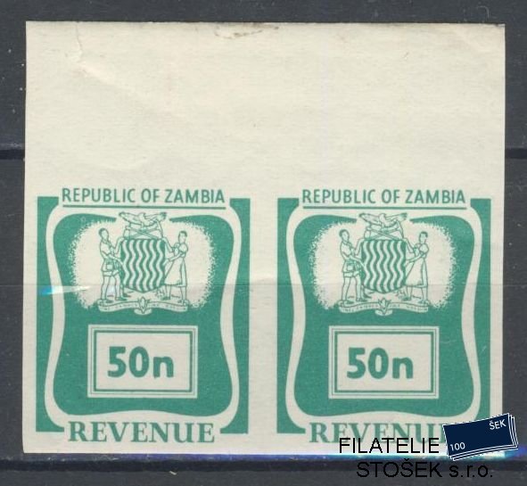 Zambia známky Mi Revenue 1 - 2 Páska