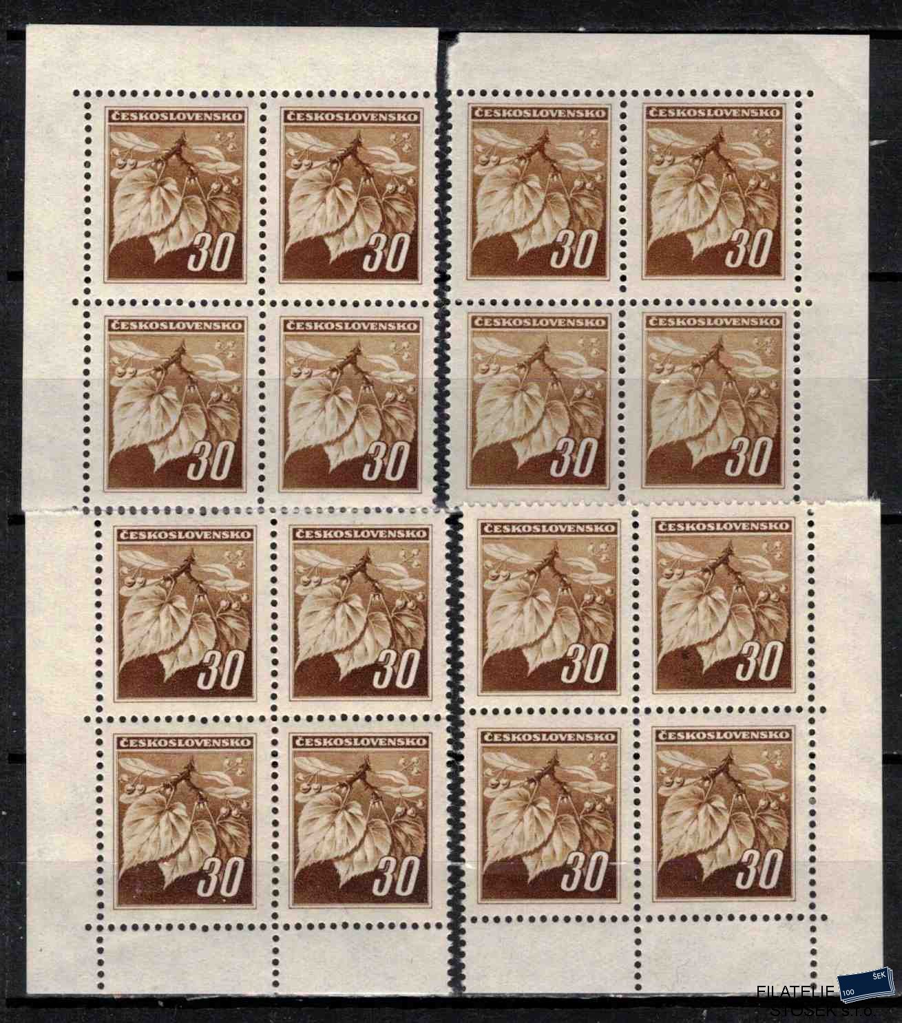ČSSR známky 373 kompletní miniatura