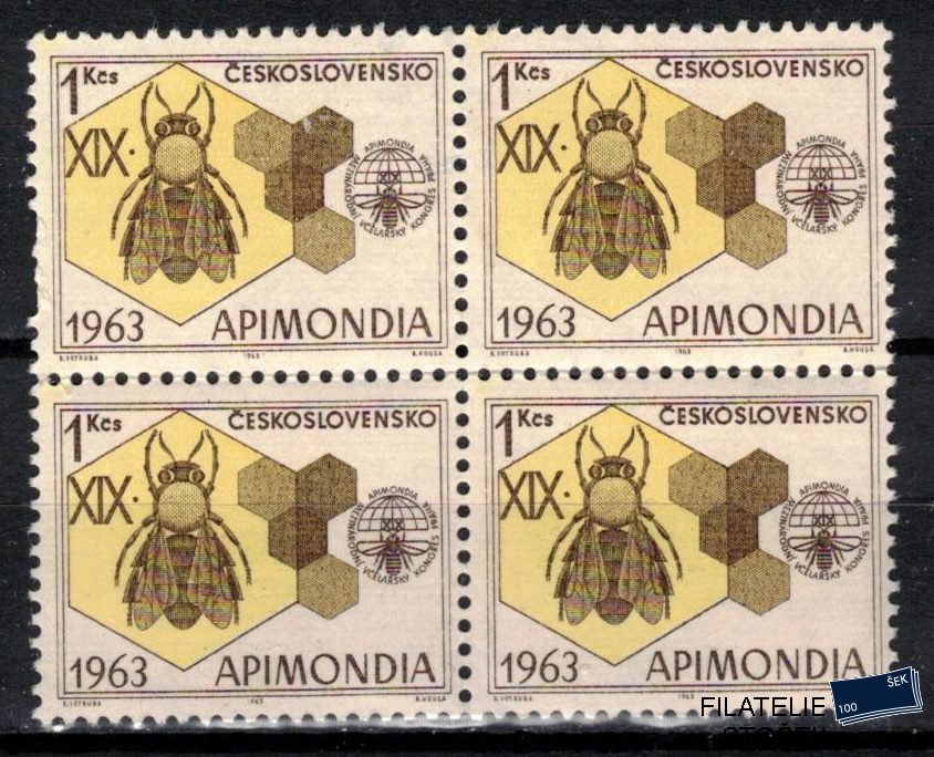 ČSSR známky 1320 Čtyřblok