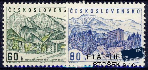 ČSSR známky 1363-4