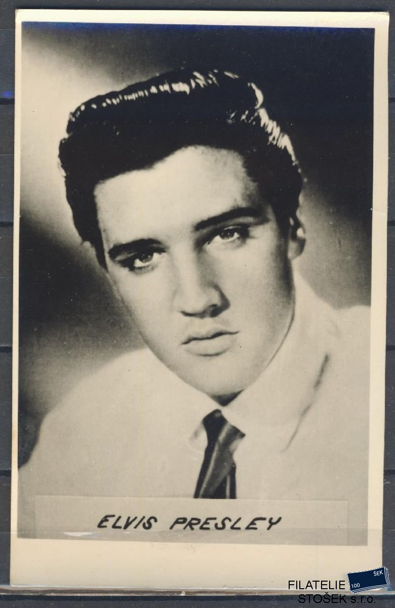 Námětová Pohlednice - Elvis Presley