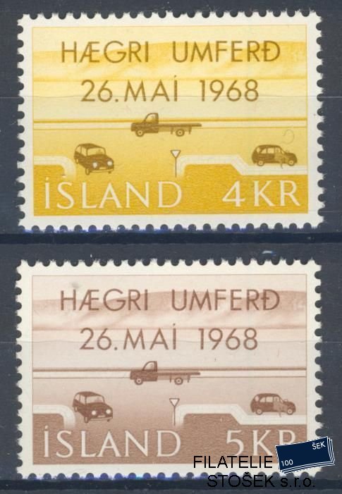 Island známky Mi 419-20