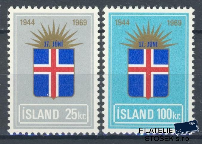Island známky Mi 430-31