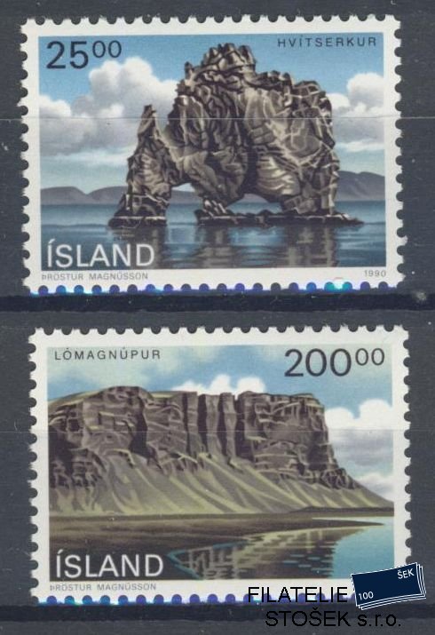 Island známky Mi 731-32