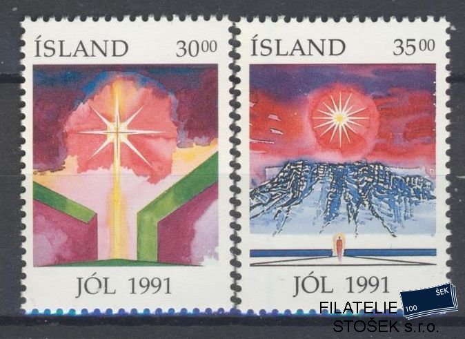 Island známky Mi 758-59