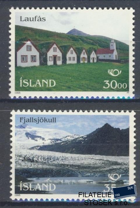 Island známky Mi 824-25