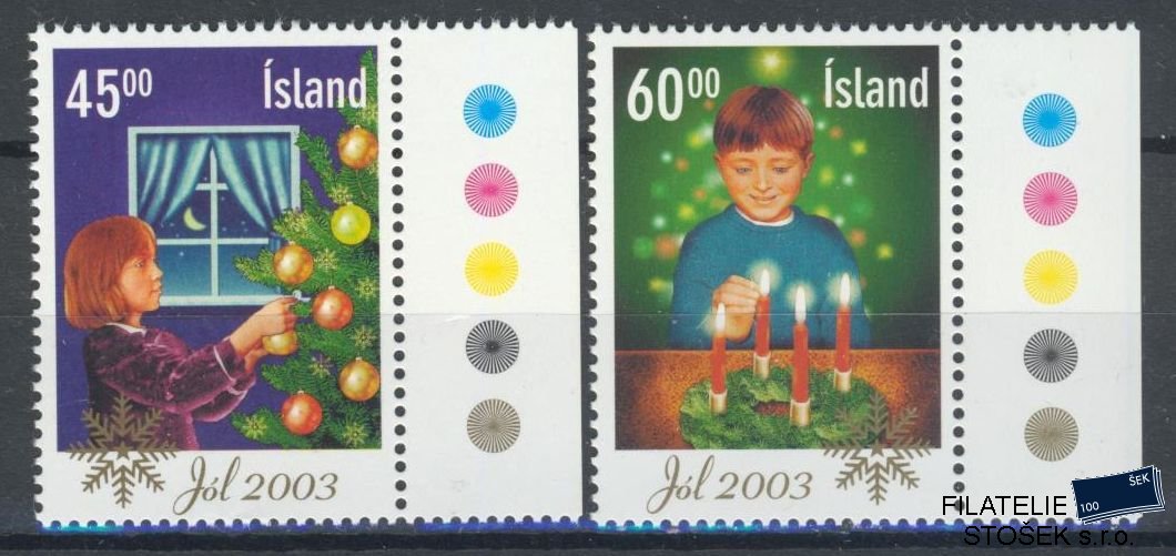 Island známky Mi 1049-50