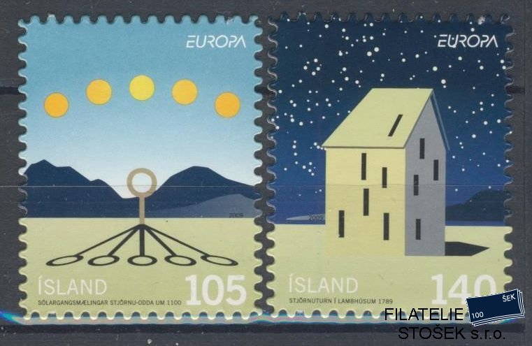 Island známky Mi 1244-45