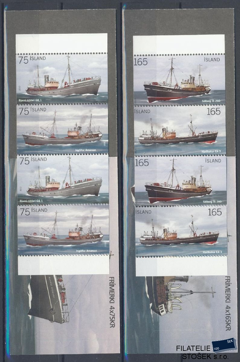 Island známky Mi 1269-72 MH
