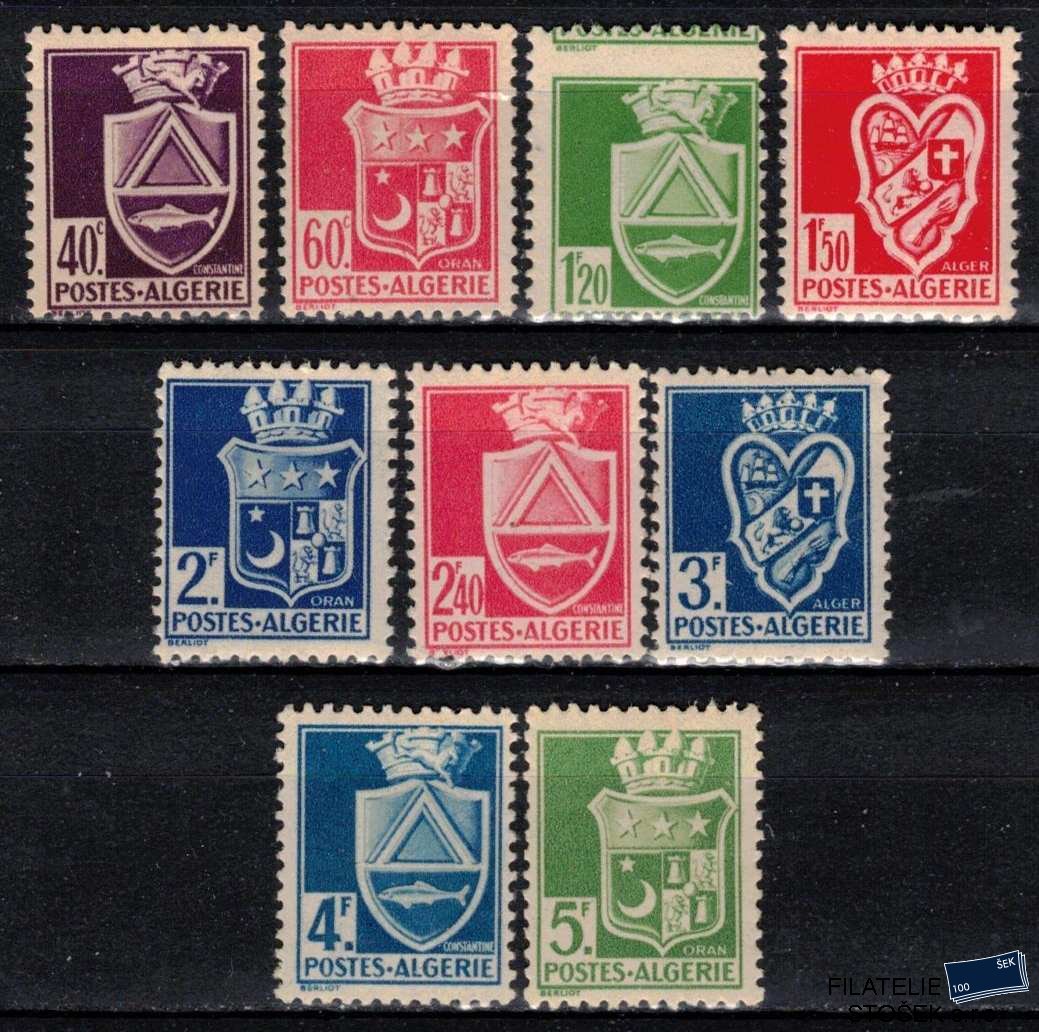 Algerie známky Yv 175-83