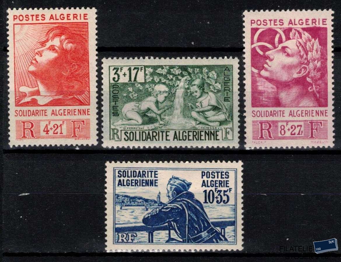 Algerie známky Yv 249-52