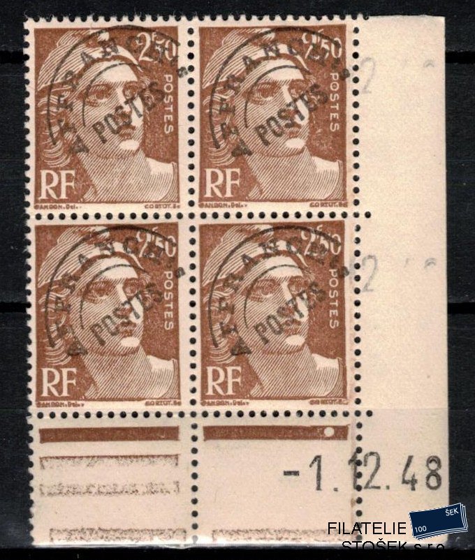Francie známky Yv Preo  95  1.12.1948
