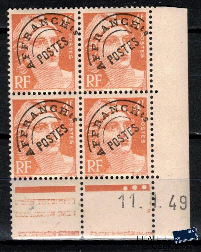 Francie známky Yv Preo  99  11.1.1949