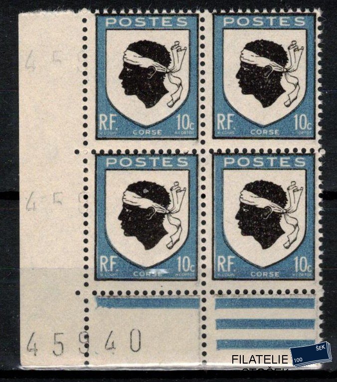 Francie známky Yv 755  číslo archu