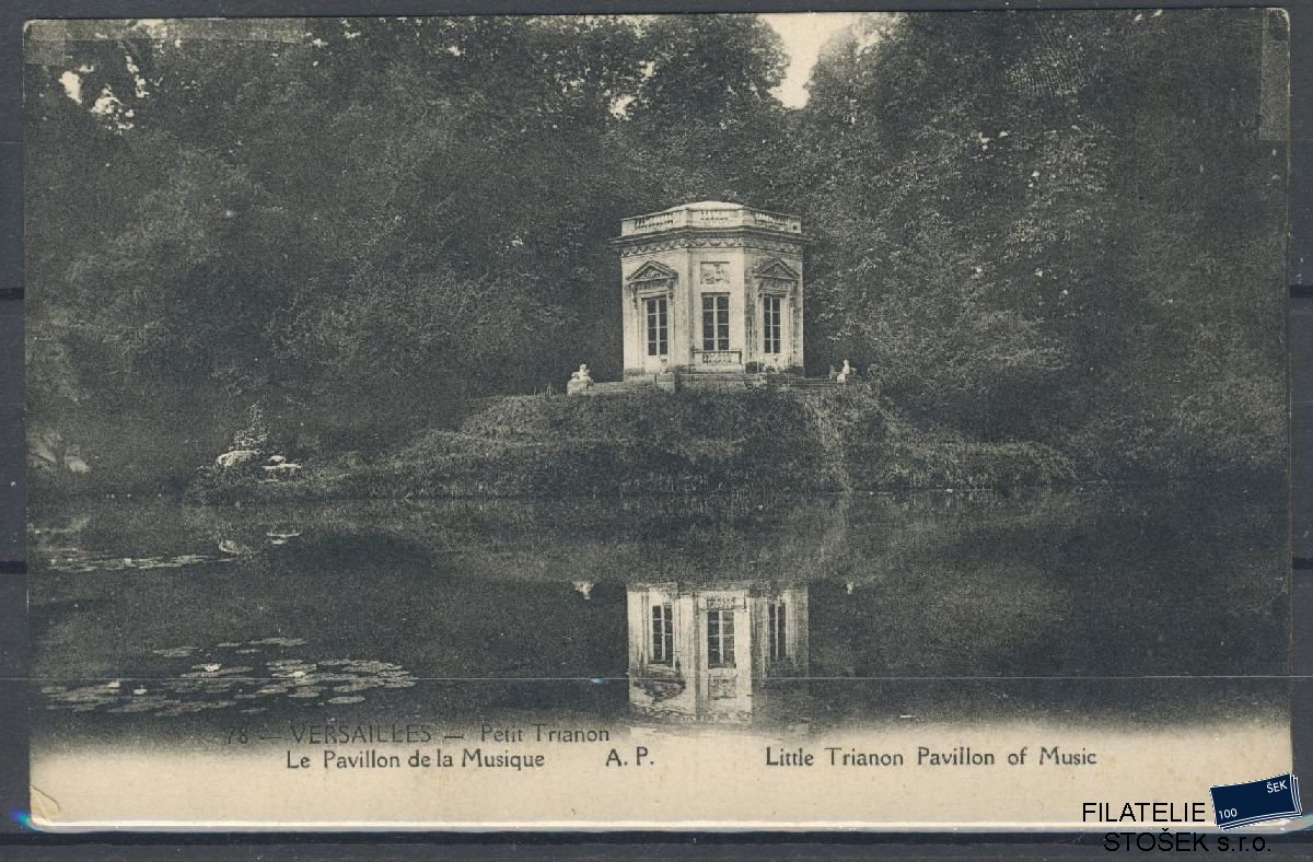 Francie pohlednice - Versailles