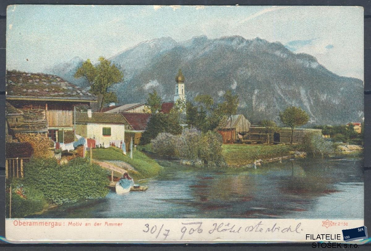 Rakousko pohlednice - Oberammergau