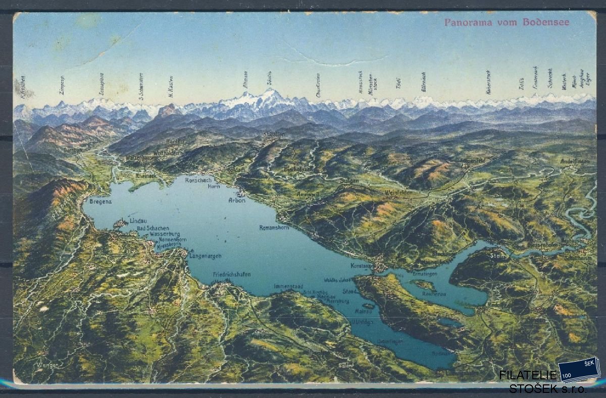 Rakousko pohlednice - Bodensee