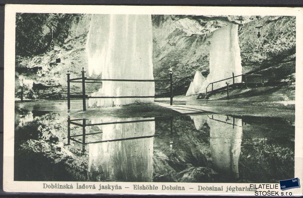 Pohlednice - Dobšinská jaskyňa