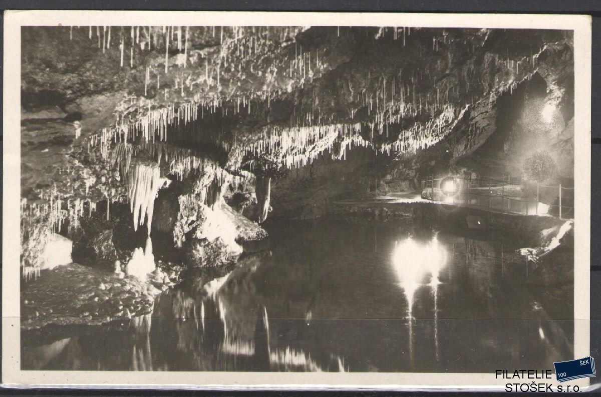 Pohlednice - Dobšinská jaskyňa