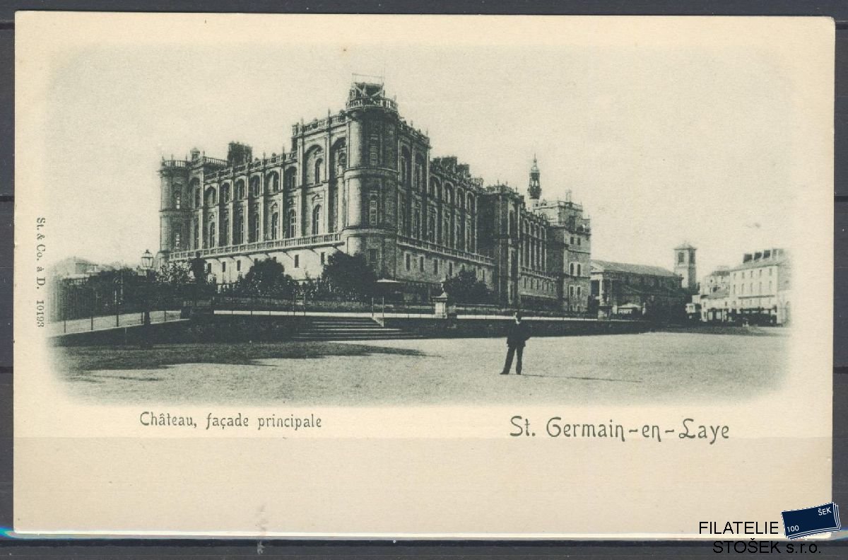 Francie pohlednice - St. Germain en Laye