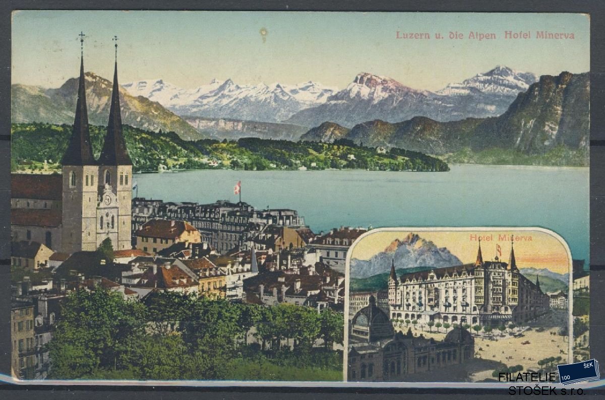 Švýcarsko Pohlednice - Luzern
