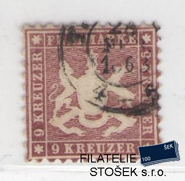Württemberg známky Mi 24
